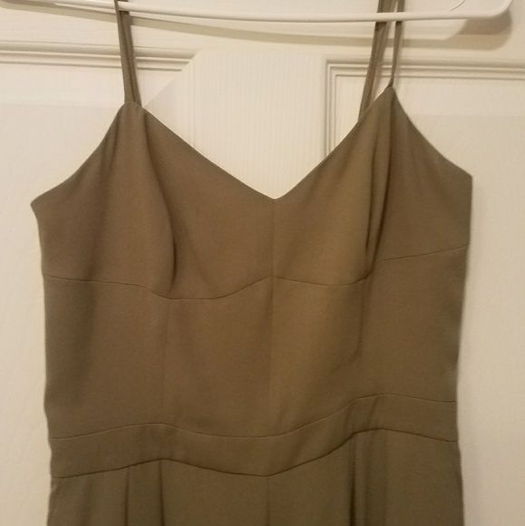 Stylish Army Green Jumpsuit - Picture 2 of 5
